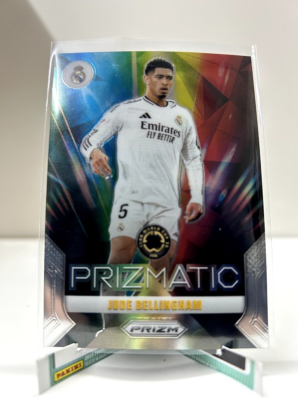 2025 PANINI PRIZM FIFA CLUB WORLD CUP #24 JUDE BELLINGHAM PRIZMATIC