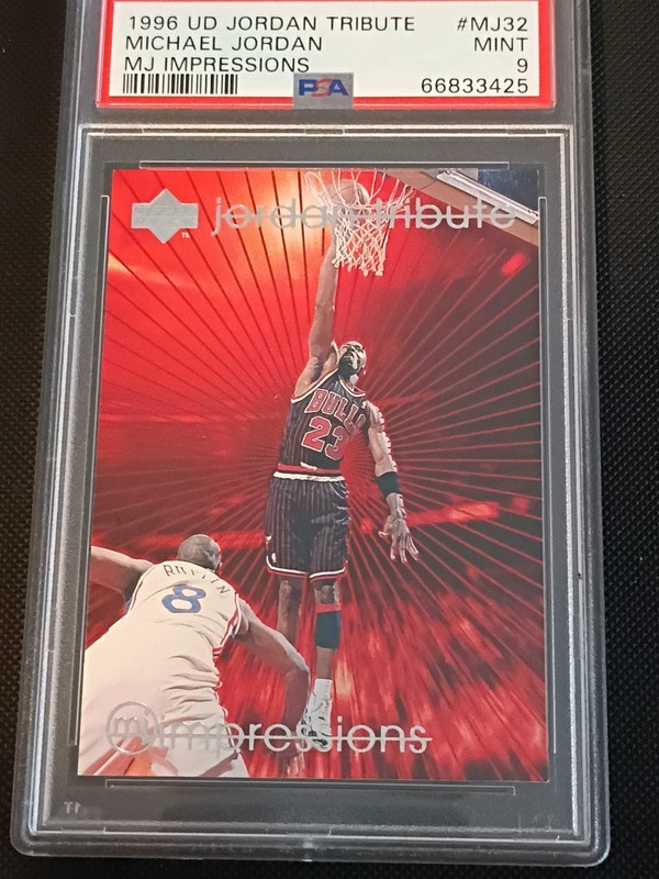 1997-98 Upper Deck Michael Jordan Tribute - Michael Jordan #MJ32 PSA 9