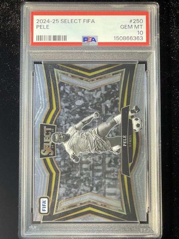 2024-25 Select FIFA #250 Pele PSA 10 *HOT POP GEM* ships free view 2