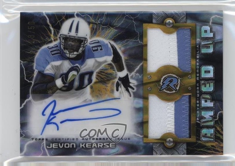 2023 Composite Gold Power Surge Refractor 3/50 Jevon Kearse Patch Auto 02ti
