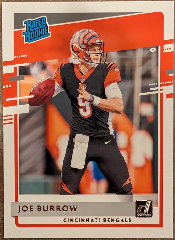 2020 Panini Donruss - Rated Rookie Joe Burrow #301 (RC)