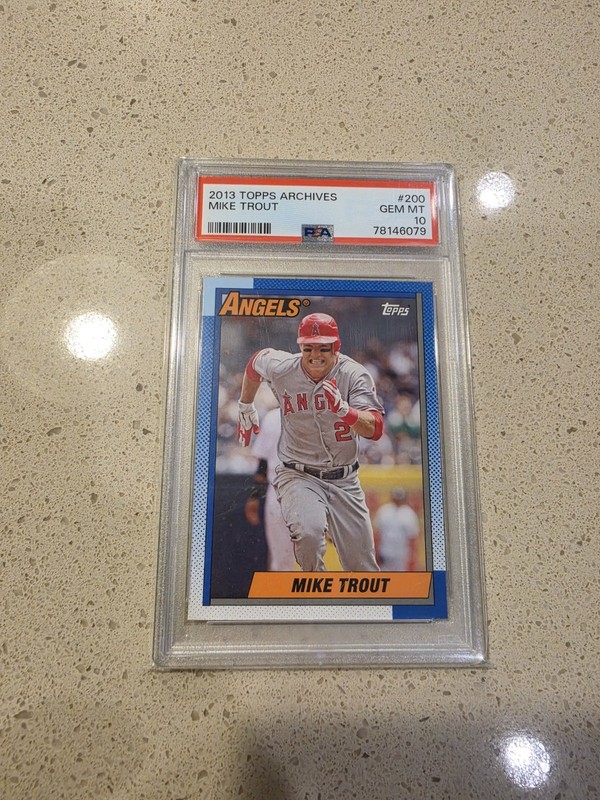 2013 Topps Archives Mike Trout #200 PSA 10!!!
