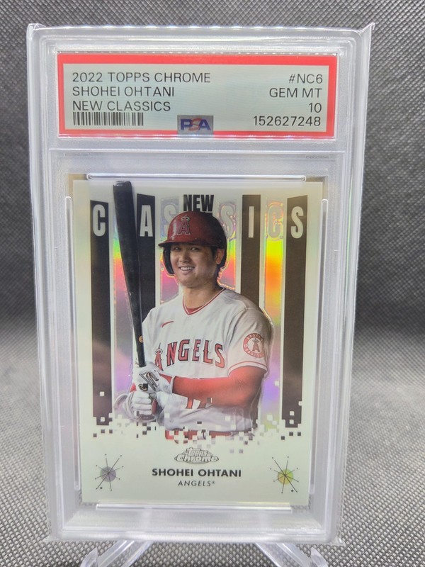 Topps 2022 Chrome Shohei Ohtani New Classics #NC-6  Angels PSA 10 Dodgers