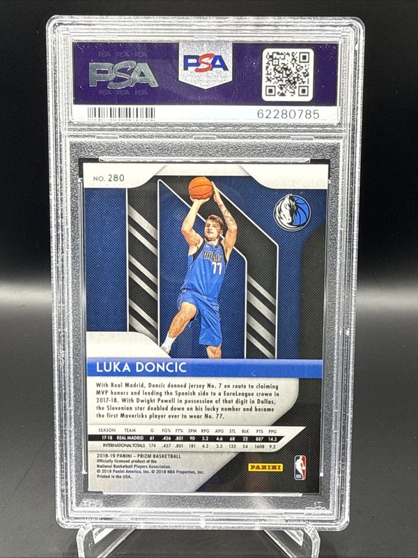 2018-19 Panini Prizm - Luka Dončić #280 (RC) view 2