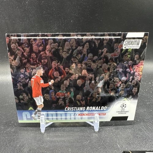 CRISTIANO RONALDO Chrome 2021-22 Topps Stadium Club Chrome #7 Manchester United