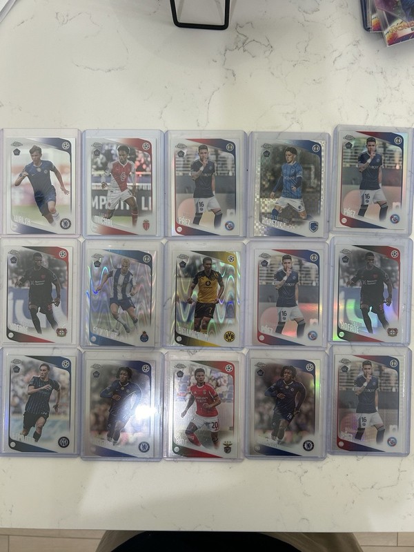Massive Rookie Card Lot RCs Silvers Inserts Parallels Prizm Topps Panini UEFA