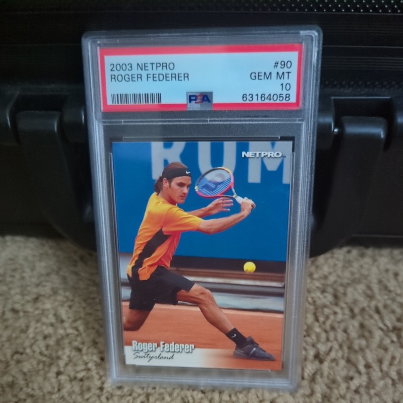 2003 Netpro: # 90 Roger Federer PSA 10 GEM MINT