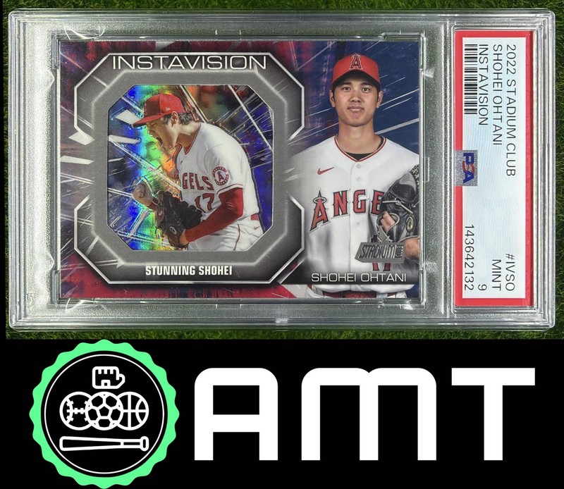 Shohei Ohtani PSA 9 2022 Topps Stadium Club Instavision Angels 2132