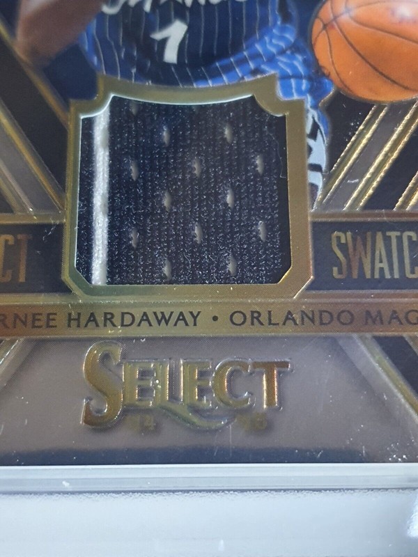 2014 Select Anfernee Hardaway #PATCH /75 Game Worn Jersey - PSA 9 (POP 1) view 2
