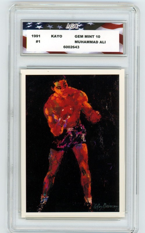 1991 Kayo Boxing #1 Muhammad Ali AGC 10 Gem Mint