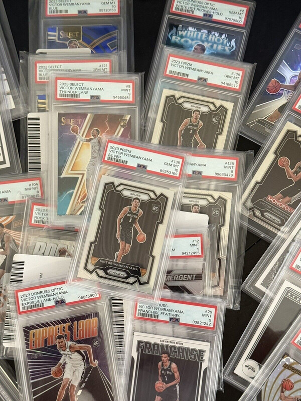 Victor Wembanyama Sliver Prizm Rookie PSA 10 chasing packs! ❗️READ DESCRIPTION❗️