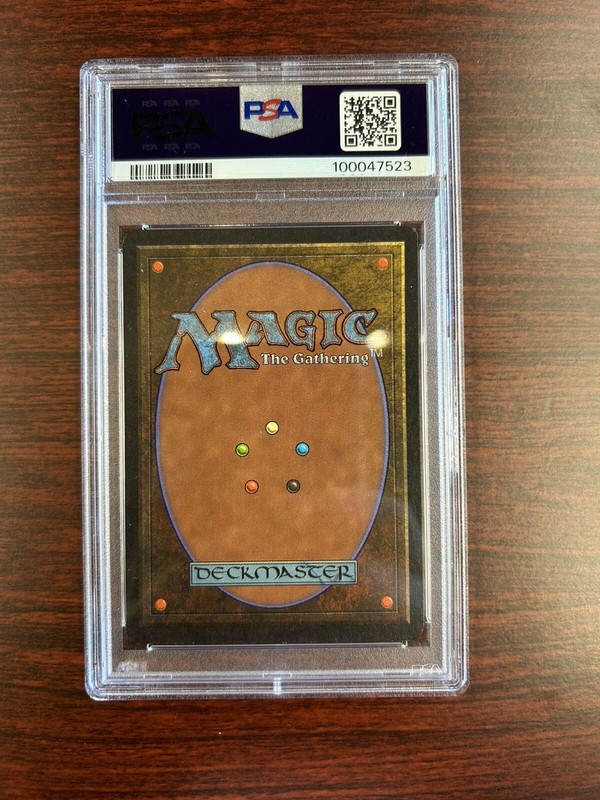 1994 Magic The Gathering MTG ROC OF KHER RIDGES REVISED PSA 9 view 2