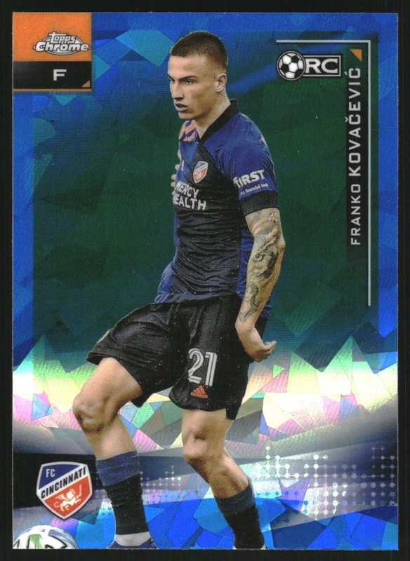 B6733- 2021 Topps Chrome MLS Sapphire Soccer Cards -You Pick- 15+ FREE US SHIP
