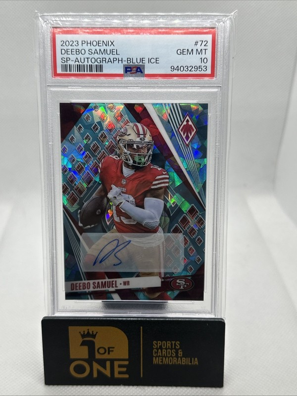 2023 Phoenix - Blue Ice # 3/25 Auto - PSA 10 - Deebo Samuel - 49ers