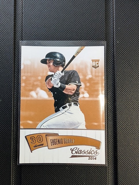 2014 Panini Classics #165 Eugenio Suarez RC MARINERS TIGERS!!
