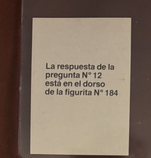 1984 Ultra Figus Soccer Card Diego Maradona # 130 High Grade view 2