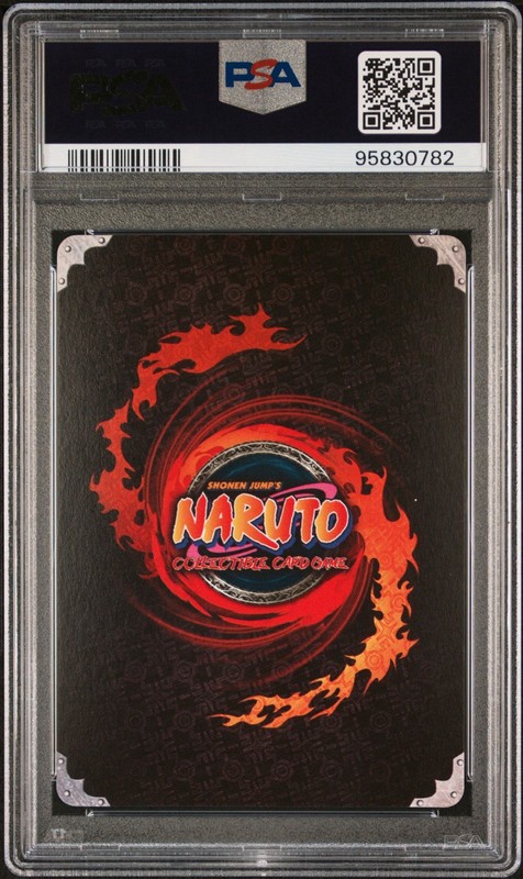 *PSA 9* Naruto Uzumaki 154 Diamond Foil 1st Edition - Naruto CCG Revenge S4 view 2