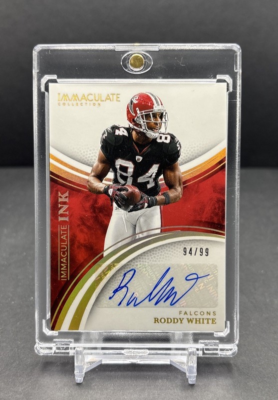 2025 PANINI IMMACULATE NFL II-RWE Roddy White Atlanta Falcons Ink Auto /99