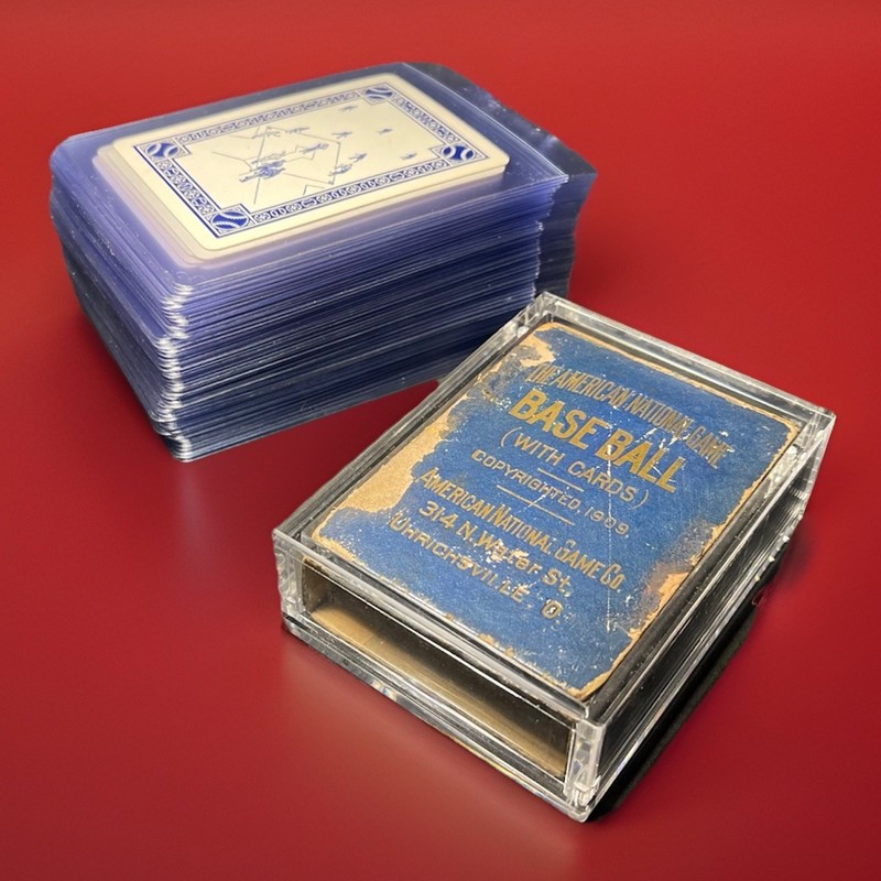 1909 Honus Wagner Rookie Era National Baseball Parlor Historic PreWar Game Cards view 2