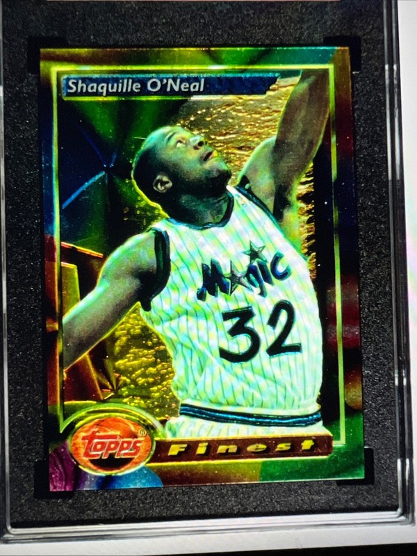 1991-92 Upper Deck AW1 Shaquille O Neal Award Winner Scoring Hologram PSA 8