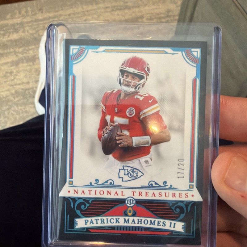 2025 Panini National Treasures Patrick Mahomes II #47 Chiefs🔥📈 /20🔥