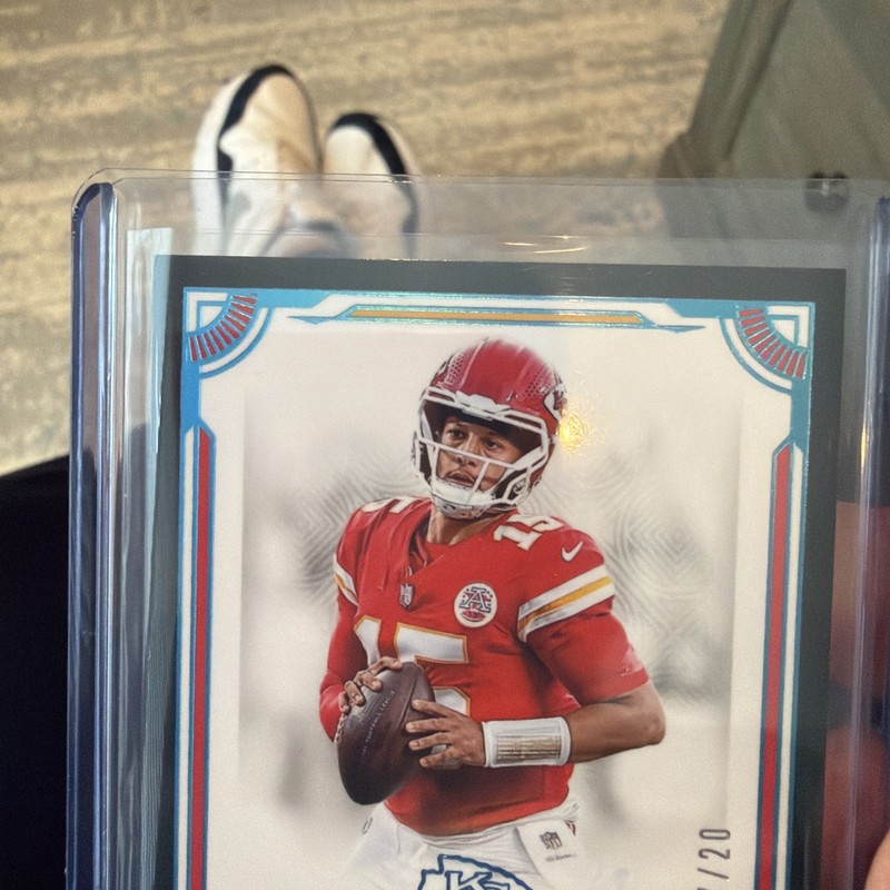2025 Panini National Treasures Patrick Mahomes II #47 Chiefs🔥📈 /20🔥 view 2