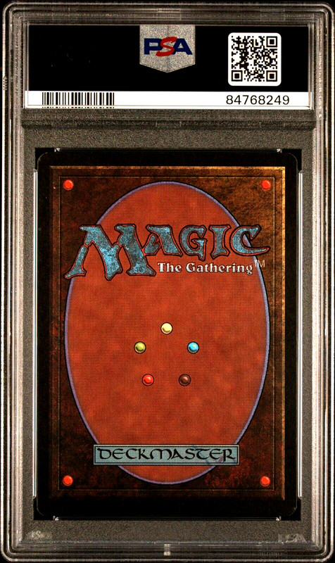1993 MTG Magic The Gathering Unlimited Orcish Oriflamme PSA 9 *Only 9 Higher* view 2