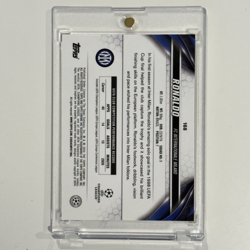 2023-24 Topps Chrome Ronaldo Legendary Variation Sp #168 view 2