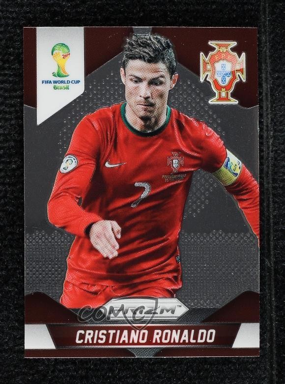 2014 Panini Prizm World Cup Cristiano Ronaldo #161 z1b