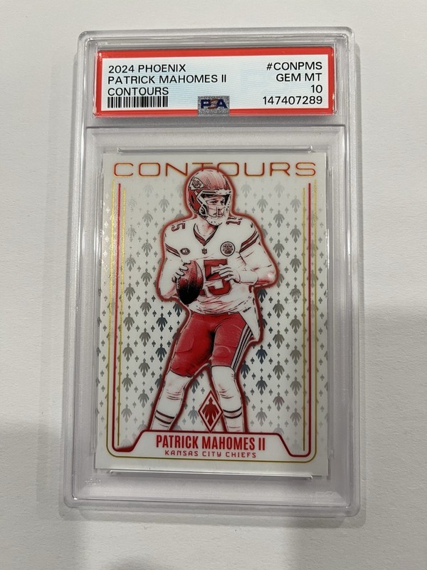 2024 PANINI PHOENIX PATRICK MAHOMES II #CON-PMS CONTOURS - PSA 10 GEM MT