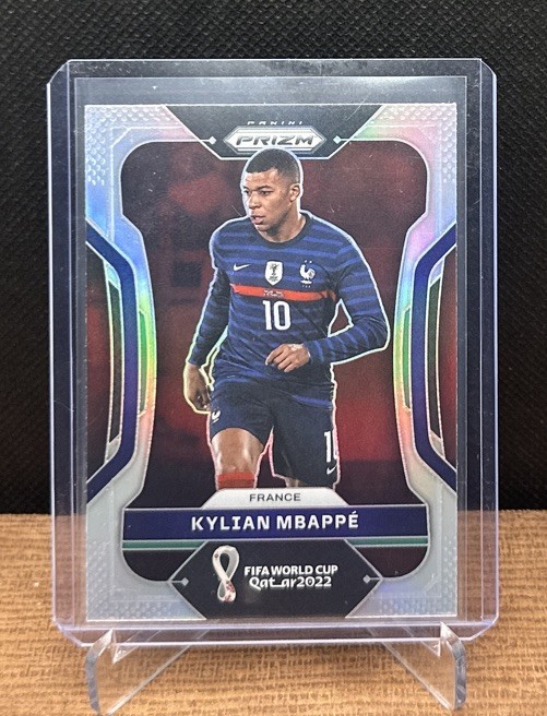 2022 KYLIAN MBAPPE Panini Prizm Silver World Cup Qatar #101