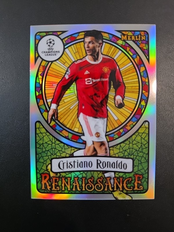 2022 Cristiano Ronaldo Topps Chrome Renaissance SSP 🔥🔥🔥🔥🔥