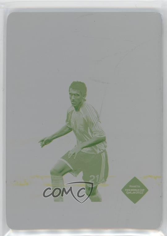 2022 National Treasures Road to FIFA World Cup 1/1 Nicolas Burdisso Auto 1o5o