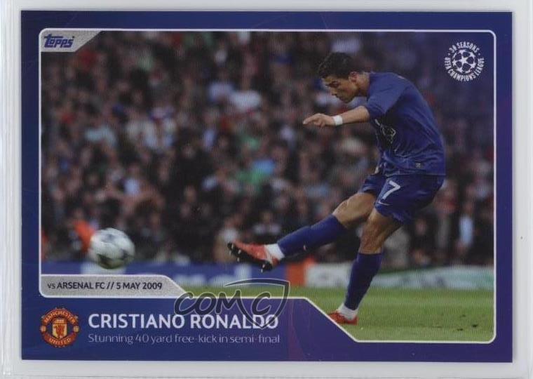 2022 Topps 30 Seasons UCL UEFA Champions League /2839 Cristiano Ronaldo #037 x5r