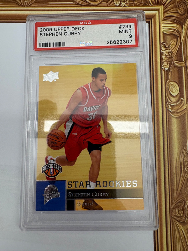2009-10 Upper Deck - Star Rookies Stephen Curry # 234 (RC) PSA 9!!