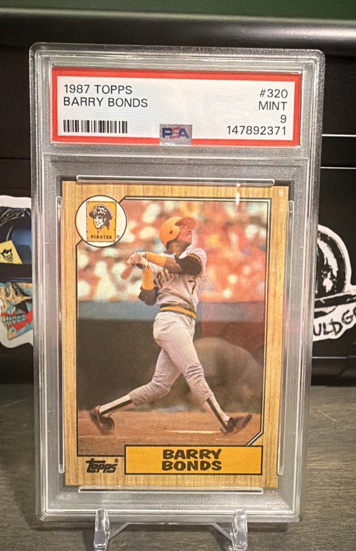 1987 Topps - Barry Bonds #320 (RC)