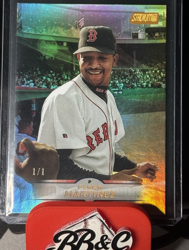 2025 Topps Stadium Club - Pedro Martinez #85 Superfractor 1/1