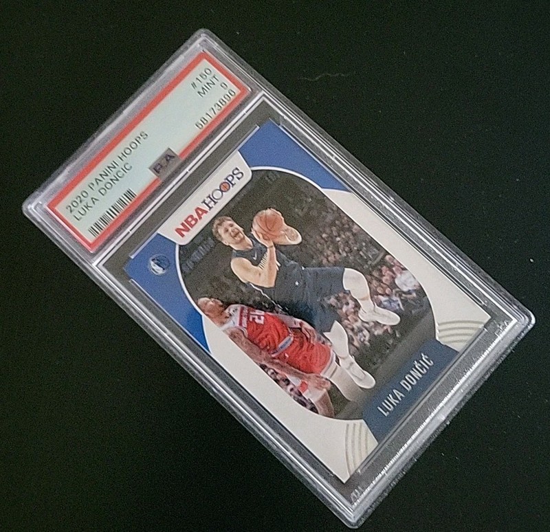 2020-21 Panini NBA Hoops Luka Doncic #150 PSA 9 MINT - Los Angelas Lakers