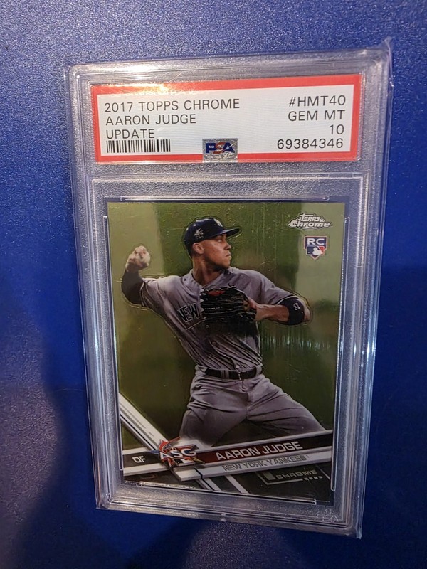 2017 Topps Chrome Update - Aaron Judge #HMT40 PSA10