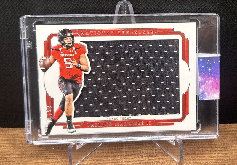 2025 National Treasures Collegiate Silhouette PATRICK MAHOMES SIL-PMS  Patch /99
