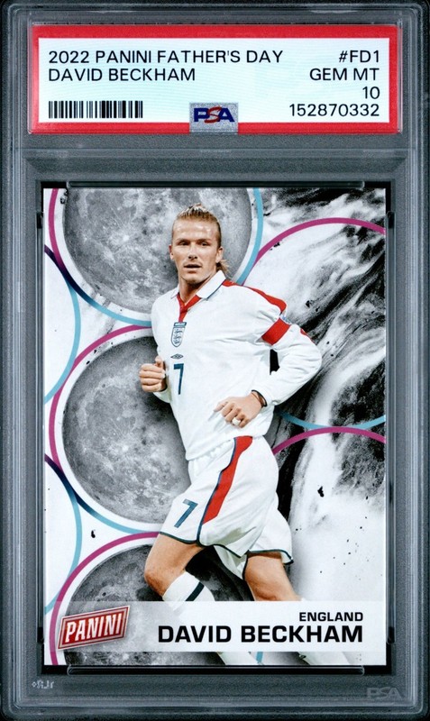 2022 Panini Father's Day David Beckham #FD1 PSA 10 GEM MINT