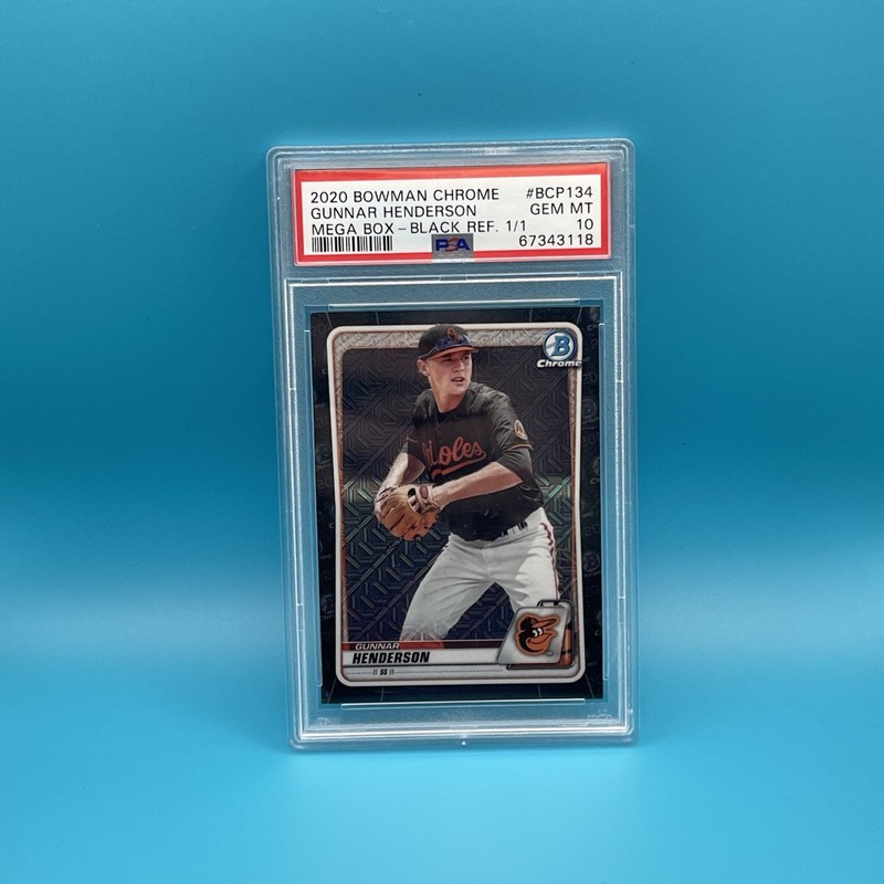 Gunnar Henderson 1/1!!! PSA 10!! bcp-134 Bowman Chrome