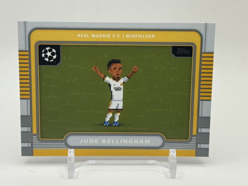 Jude Bellingham 2025-26 Topps UCC Flagship 8-Bit Real Madrid 