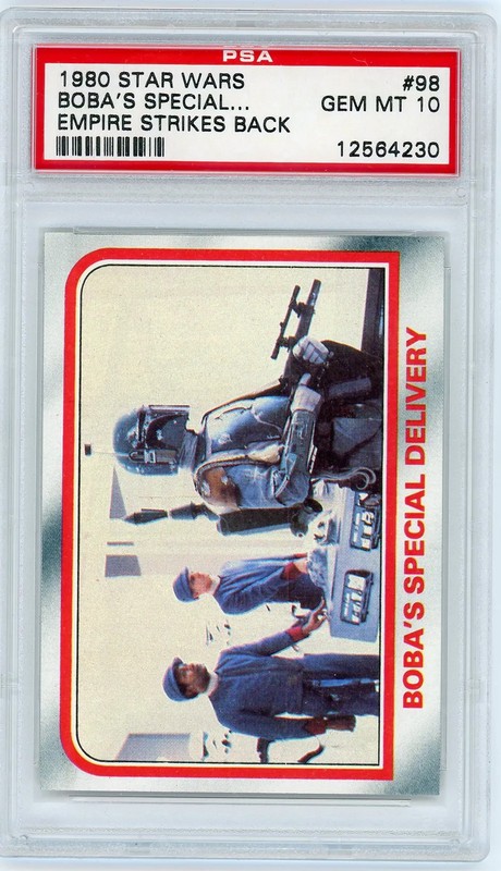 1980 Star Wars Empire Strikes Back Boba's Special.. . #98 PSA 10