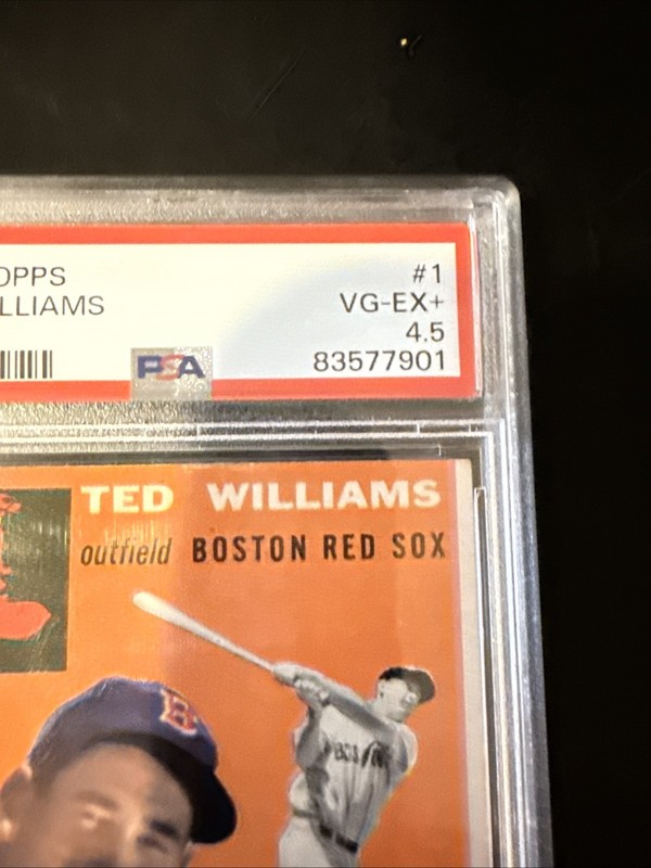 1954 Topps Ted Williams PSA 4.5! Tough Grade! Centered! view 2