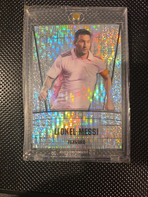 Leaf 2023 Legend Forward Lionel Messi Serial Numbered LS-13 Soccer Card 1/25 