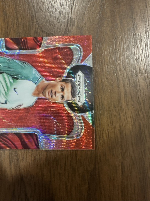 2018 Panini Prizm World Cup - Cristiano Ronaldo #154 Red & Blue Wave Prizm view 2