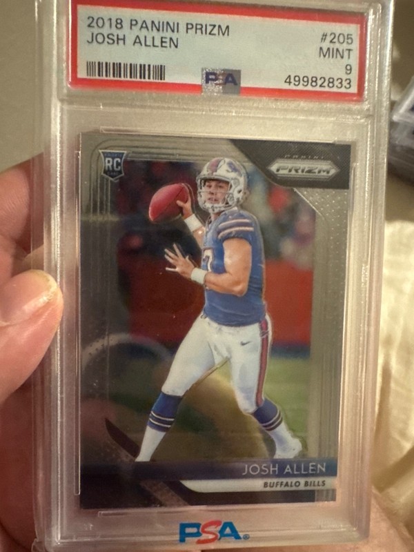 2018 Panini Prizm - Rookie Josh Allen #205 (RC) PSA 9
