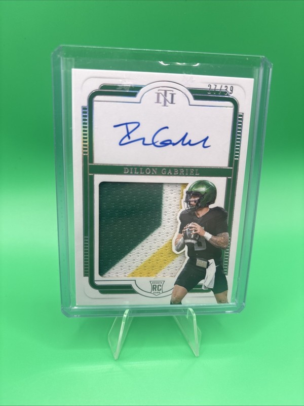 2025 Panini National Treasures Collegiate - Patch Auto Dillon Gabriel #121 /39