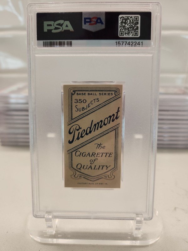 1909-11 T206 Piedmont 350 Dan McGann PSA 2 "High-end" view 2